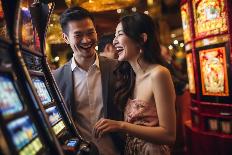 Studio live dealer Infinite Blackjack di slot sakura