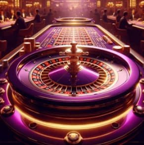 Tampilan permainan Wolf Gold dengan simbol serigala di slot sakura